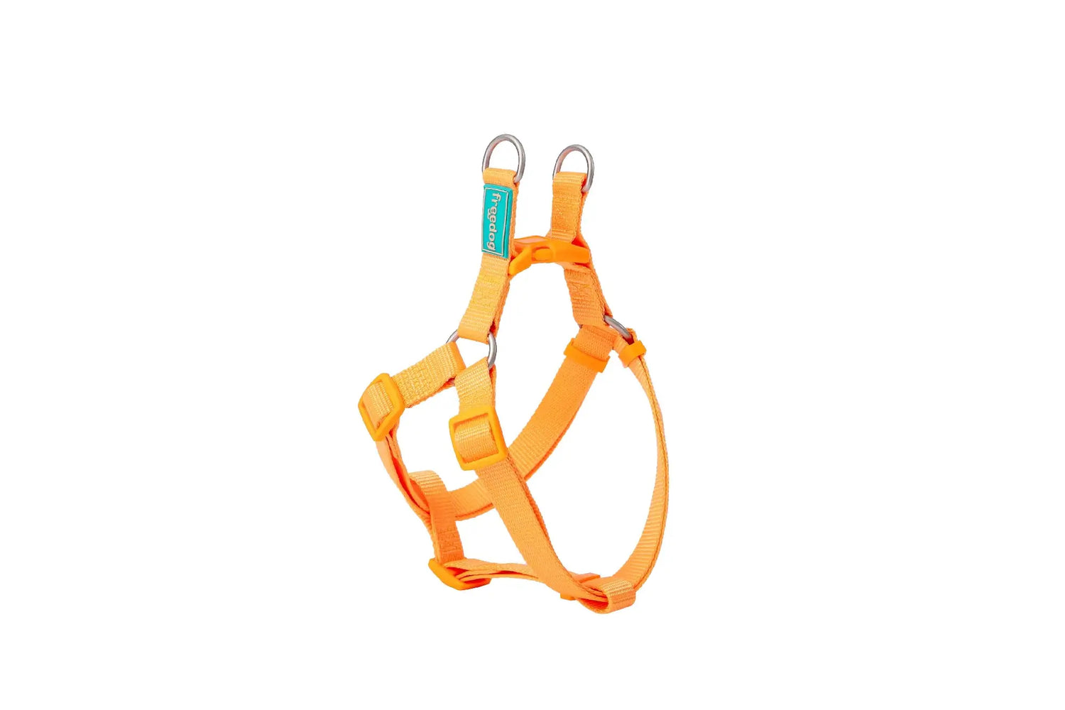 Freedog Pettorina in nylon Basic Tipo A nera, 10 mm, 20/36 cm