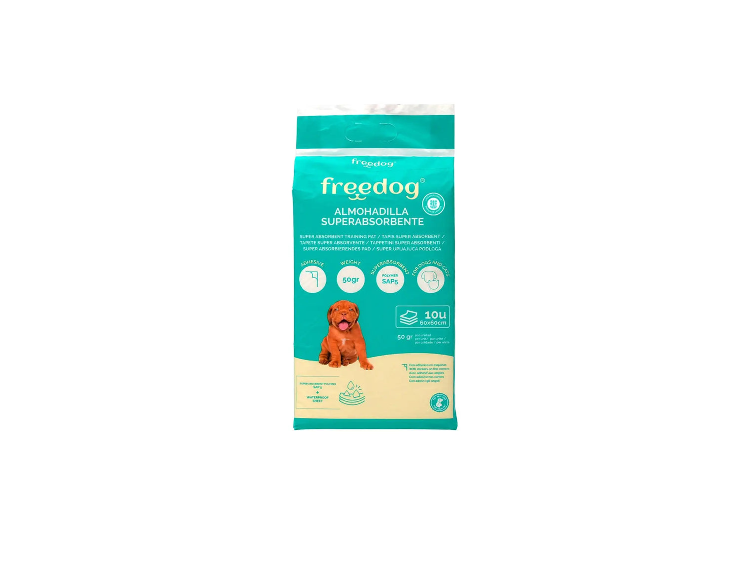 Freedog Tappetino assorbente alla lavanda, 60x60 cm, 10 pezzi