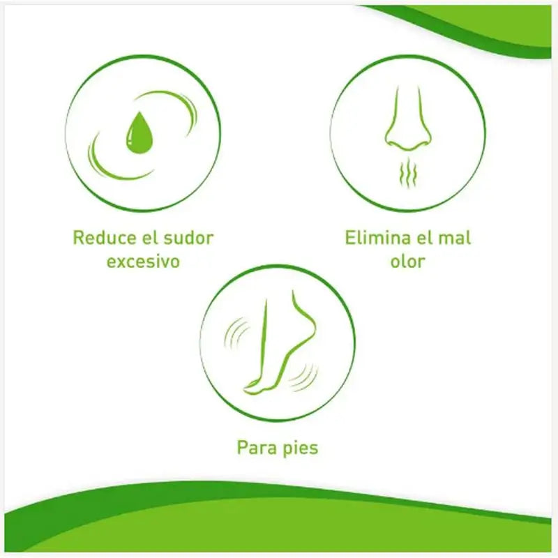 Funsol Deodorante per piedi in polvere, 2x60g