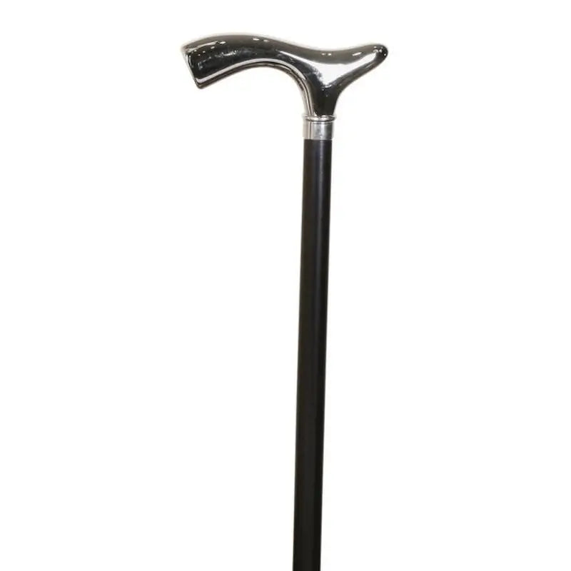 Garcia 1880 Muletilla in faggio nero manico piatto nichelato