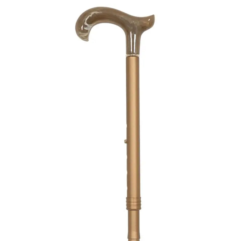 García 1880 Muletilla pieghevole pugno d'acetato dorato