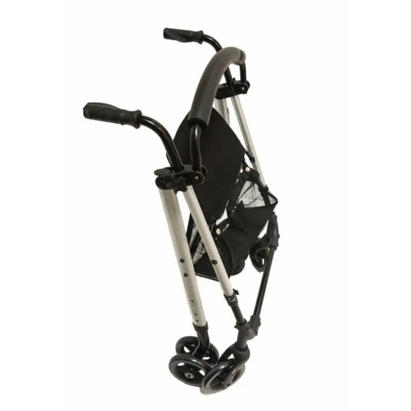 García 1880 Rollator Alluminio Freni a pressione Nuovo Stile (Grigio)