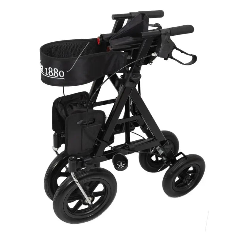 Garcia 1880 Rollator pieghevole in alluminio con ruote da 300 mm
