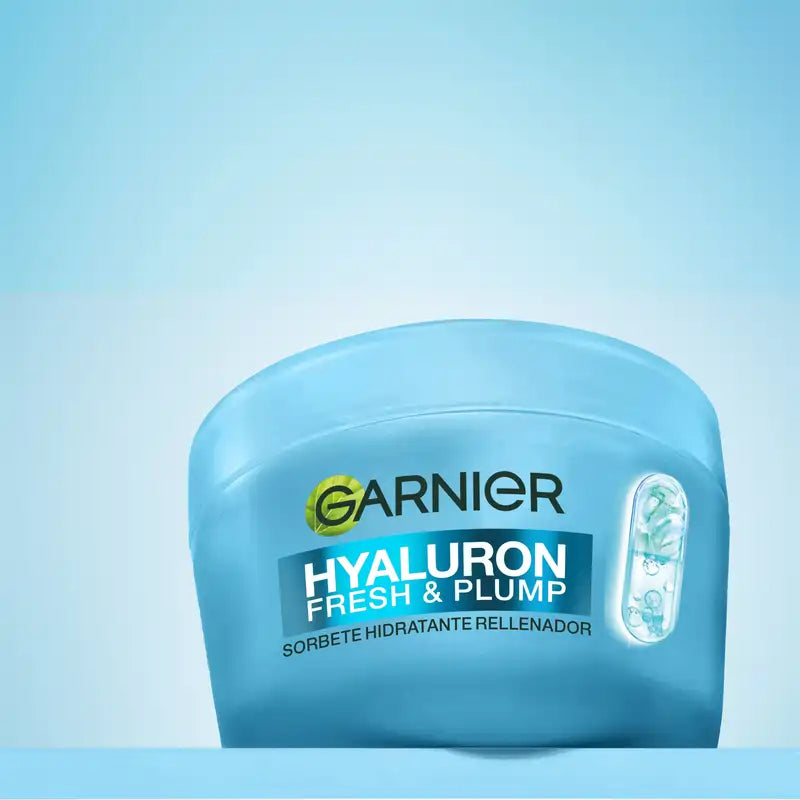 Garnier Hyaluron Fresh & Plump Sorbetto idratante rimpolpante, 85 ml