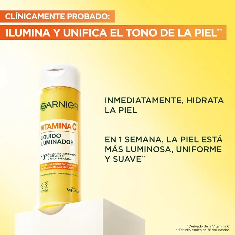 Garnier Salicilico Vit C Illuminatore Liquido 120ml