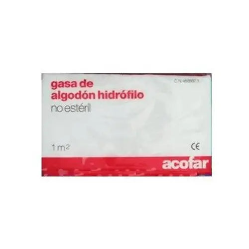 Acofar Non Sterile Hydrophilic Cotton Gauze 1 M