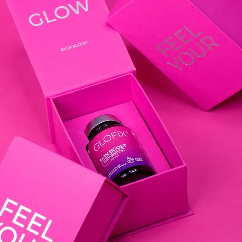Glofix Skin Boost Integratore alimentare di bellezza, 60 capsule