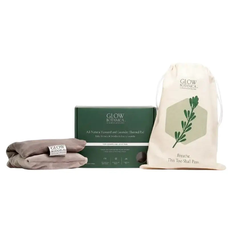 Glow Botanica Bustina termica Lino e Lavanda , 300 gr