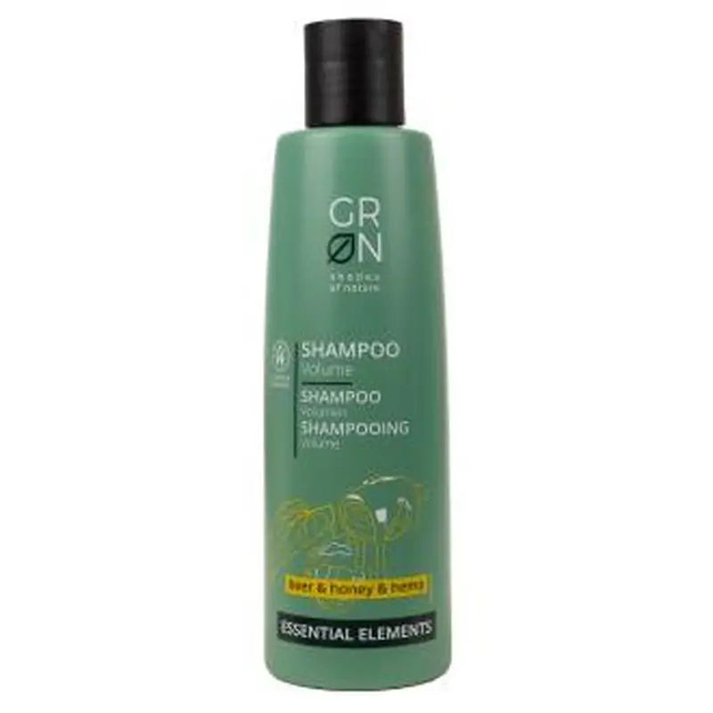 Grn Champu Cerveza, Miel Y Cañamo 250Ml.