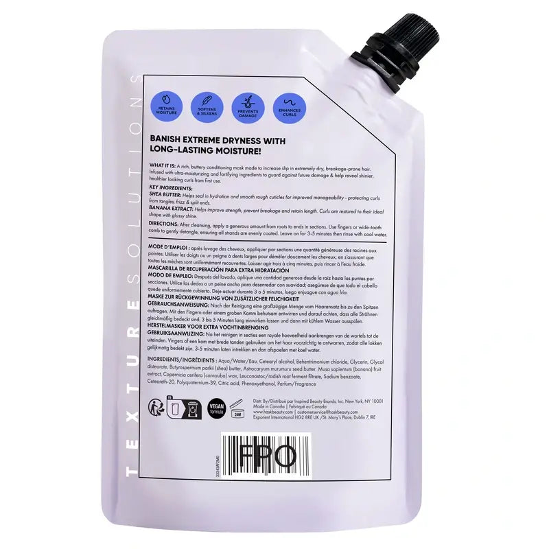 Hask Texture Maschera idratante intensa per capelli, 235 ml