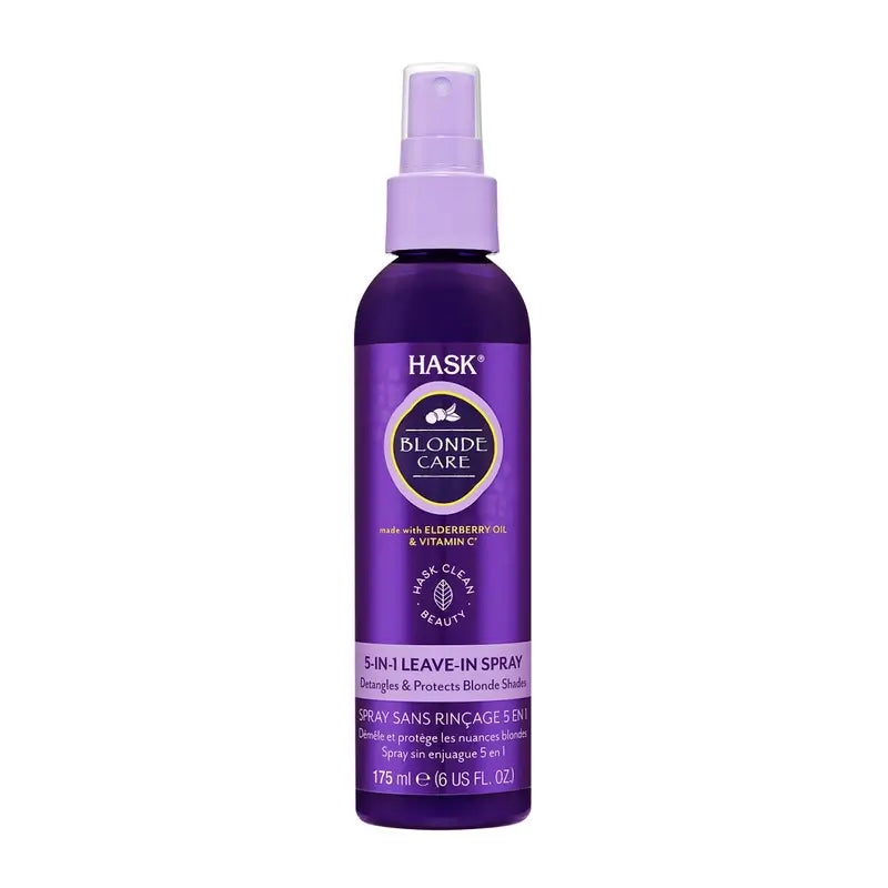 Hask 5In1 Spray condizionante per la cura delle bionde, 175 ml
