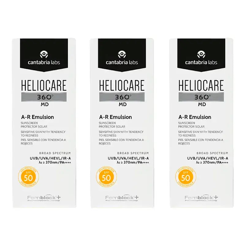 Heliocare 360º Md A-R Emulsione, 3 X 50 Ml