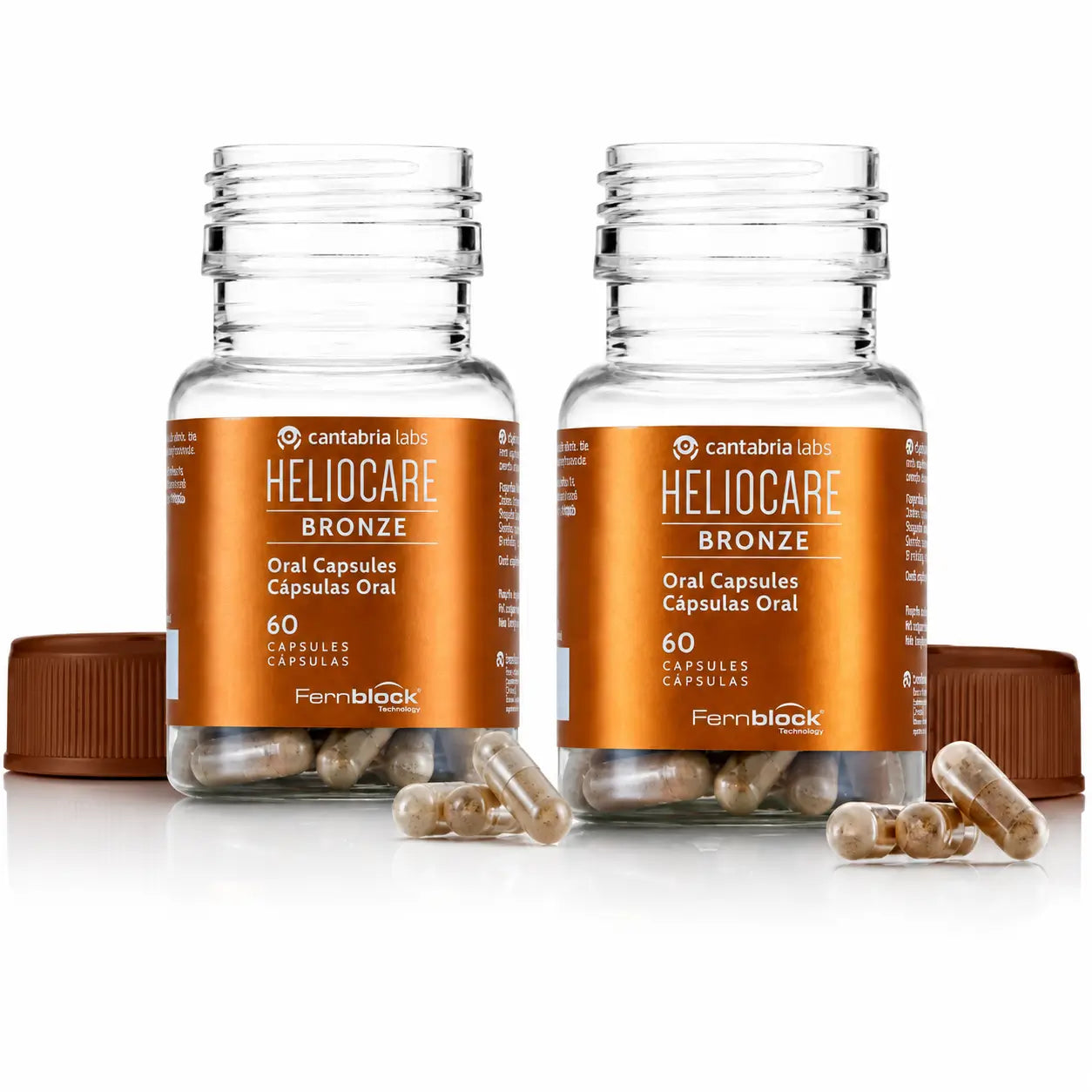 Heliocare Oral Bronze 60 Capsule Confezione 2