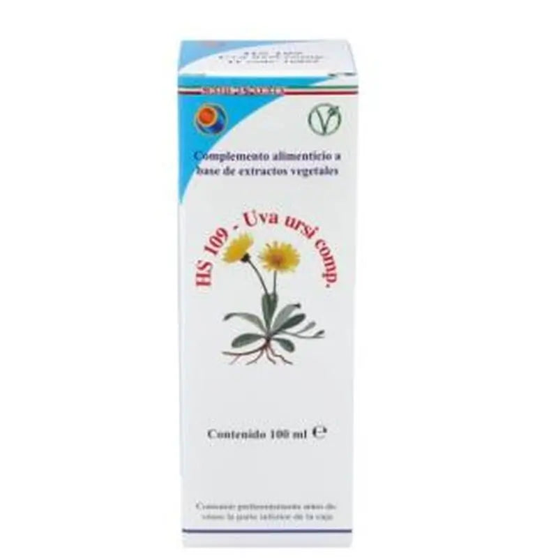 Herboplanet Hs 109 Uva Ursi Comprimidos Gotas 100Ml. S/Al