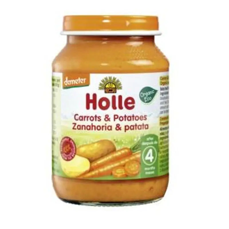 Holle Potito Carrot & Potato 4Months 190Gr. Demeter