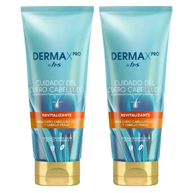 H&S Dermaprox Balsamo Rivitalizzante, Confezione 2 x 220 ml