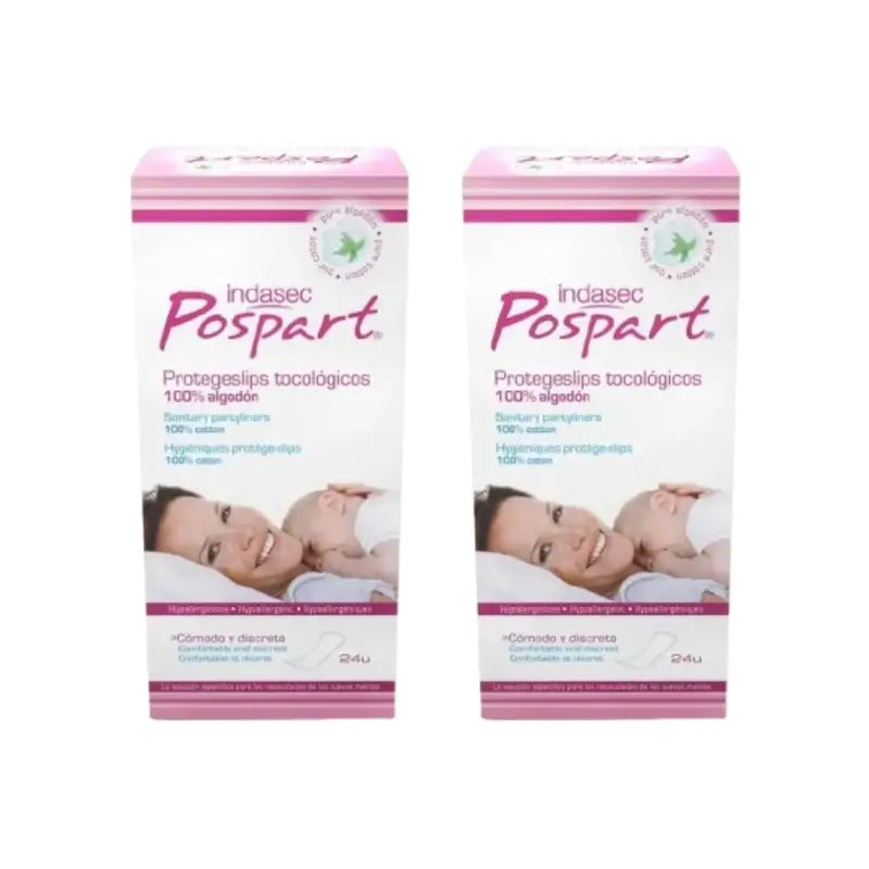 Indasec Pospart Protegeslip , 2 x 24 unità