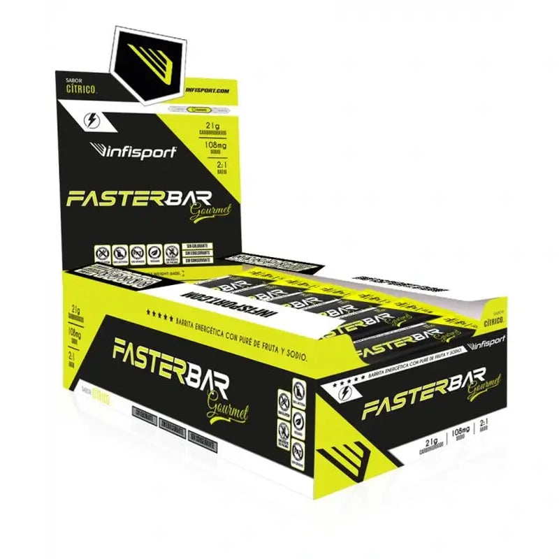 Infisport Faster Gourmet Citrus Box , 28 unità