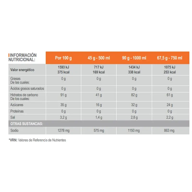 INFISPORT Sali da bere al gusto di limone in polvere 800 g