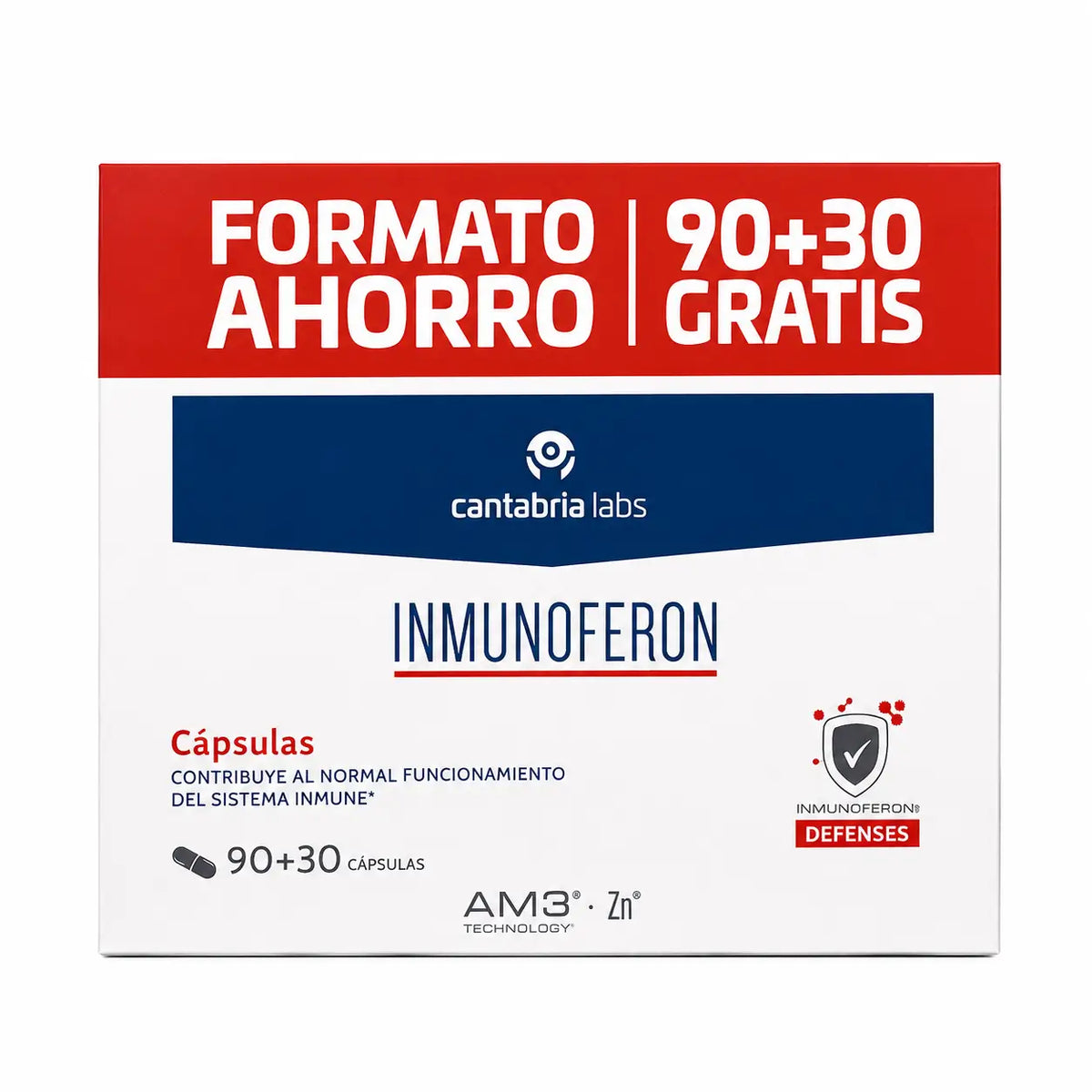 Inmunoferon Formato risparmio, 90+30 capsule