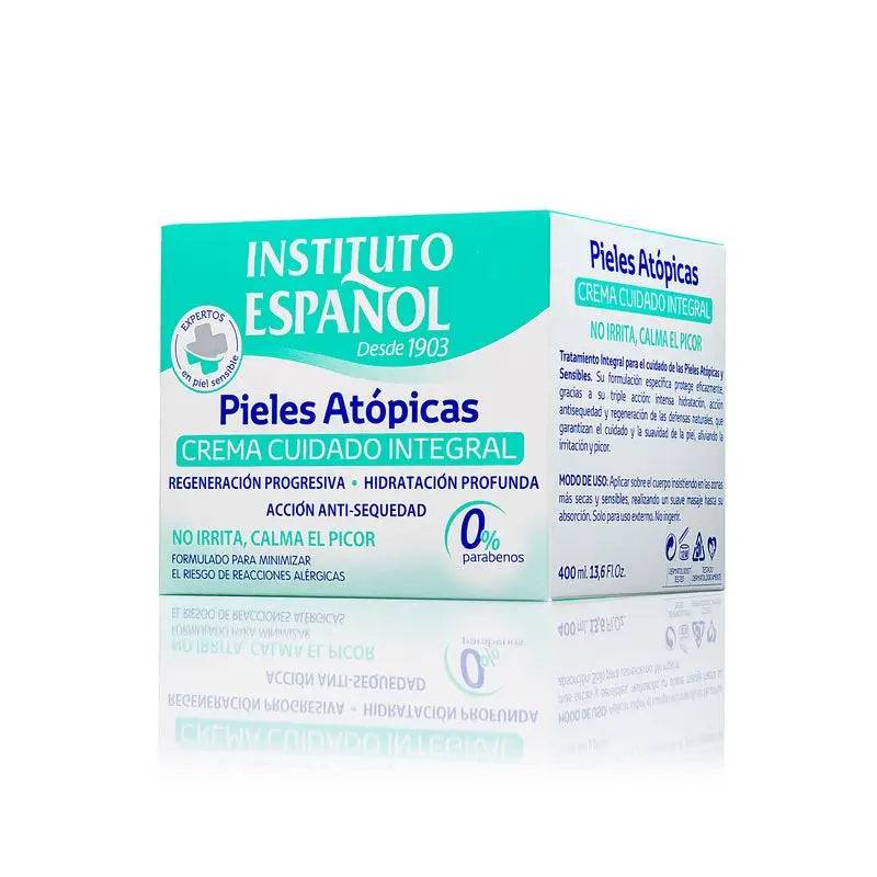Barattolo di crema per pelle atopica Instituto Español, 400 ml