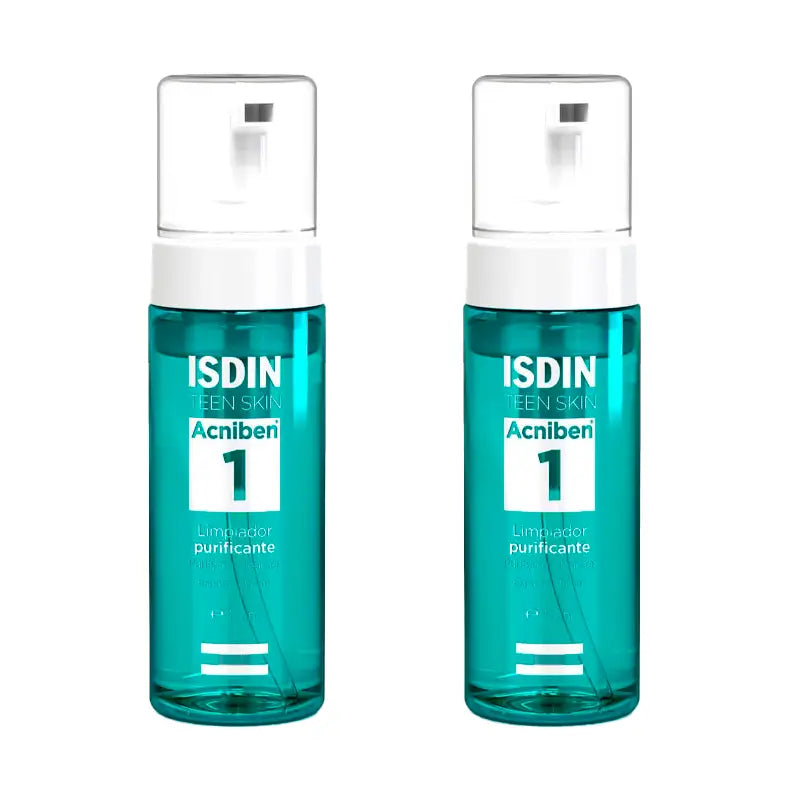 Isdin Acniben Detergente Duplo, 2 x 150 Ml