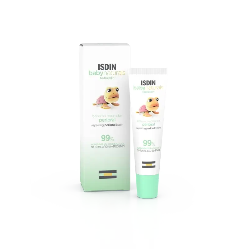 Isdin Baby Naturals Balsamo periorale, 15 ml