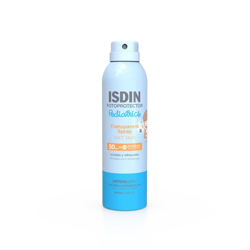 Isdin Fotoprotector Clear Pediatric Spray Pelle Bagnata Spf 50 250 Ml