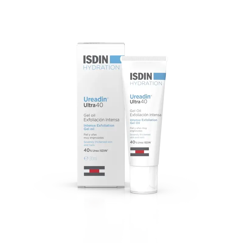 Isdin Hydration Ureadin Ultra 40 Olio Gel Esfoliante Intenso 30 Ml