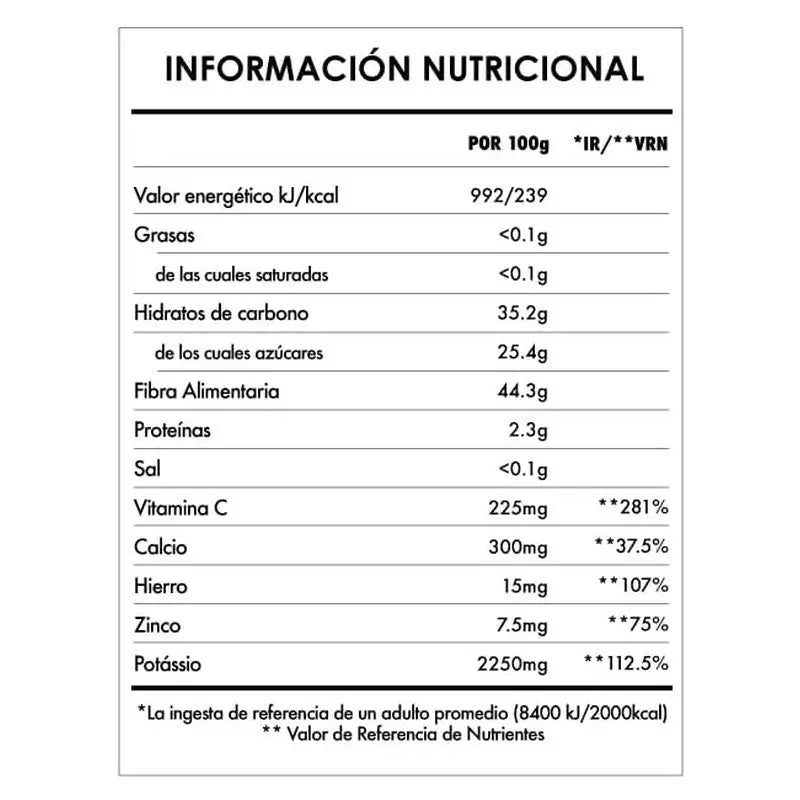 Iswari Baobab in polvere Bio, 125 Gr