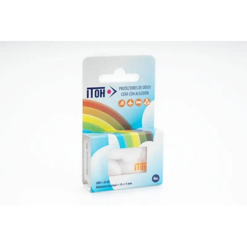 Astuccio di cerume per tappi per orecchie Itoh, 6 pezzi.