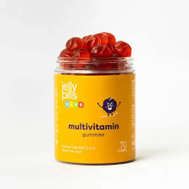 Pillole di gelatina multivitaminiche per bambini , 70 gommine