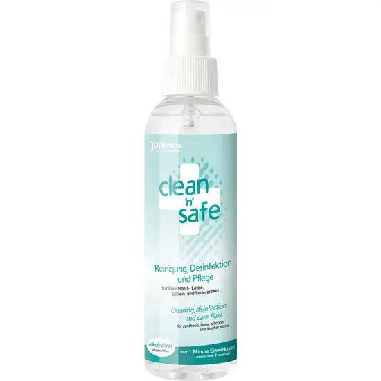 Joydivision Clean Safe Limpiador De Juguetes Spray 200Ml