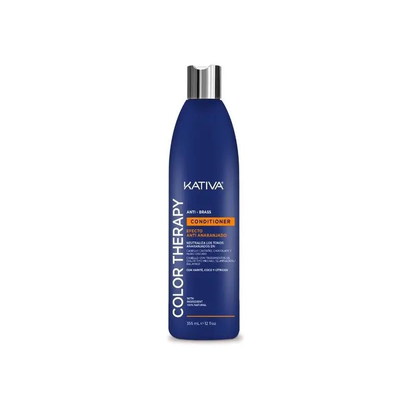Kativa Color Therapy Anti-Brass Conditioner , 355 ml