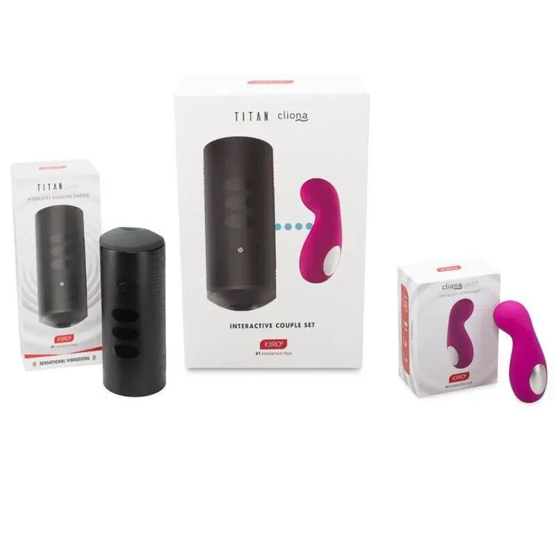 Set di coppie Kiiroo Titan e Cliona Lilac