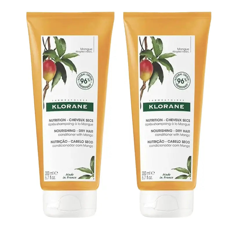 Balsamo al mango Klorane, 2X200 Ml