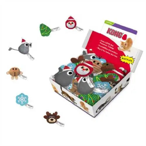 Kong Holiday Holiday Christmas Bear Pdq Box 24Pcs
