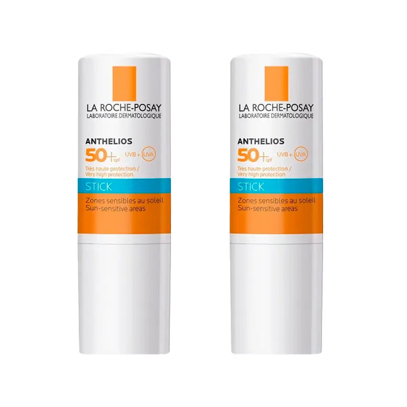 La Roche Posay Duplo Anthelios Stick Spf50+ Zone sensibili, 2 X 7 Gr