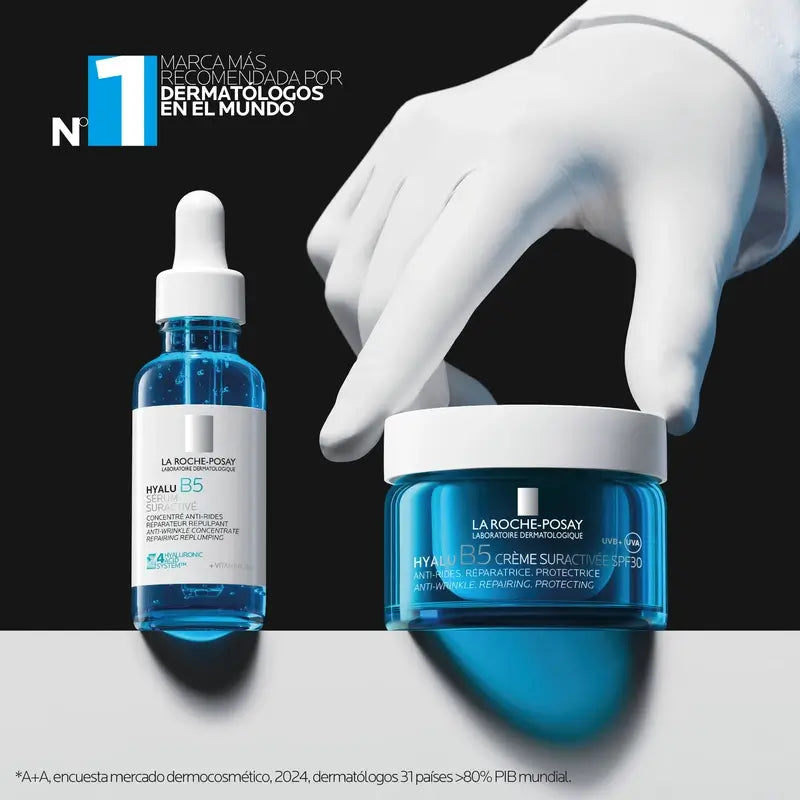 La Roche Posay Hyalu B5 Crema Suractivata Spf30 Ricarica, 50 ml