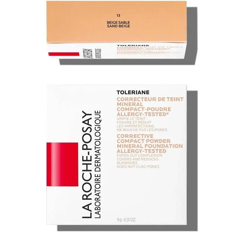 La Roche Posay Toleriane Fdt Compatto Minerale 13 Spf25, 9,5 gr