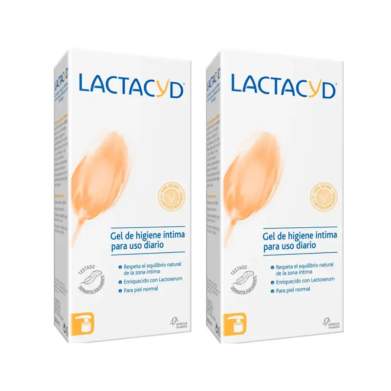 Lactacyd Duplo Gel per l'igiene intima Uso quotidiano 2 x 200 ml