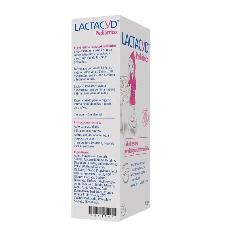 Lactacyd Pediatric Gel per l'igiene intima quotidiana ultra delicato 200 ml