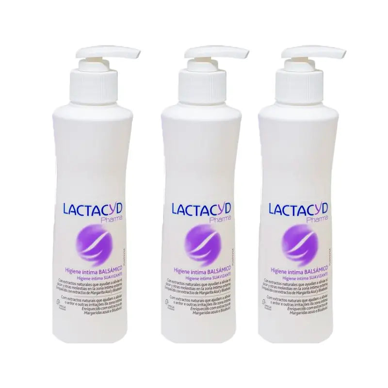 Lactacyd Pharma Triplo Igiene Intima Balsamica 3 x 250 ml