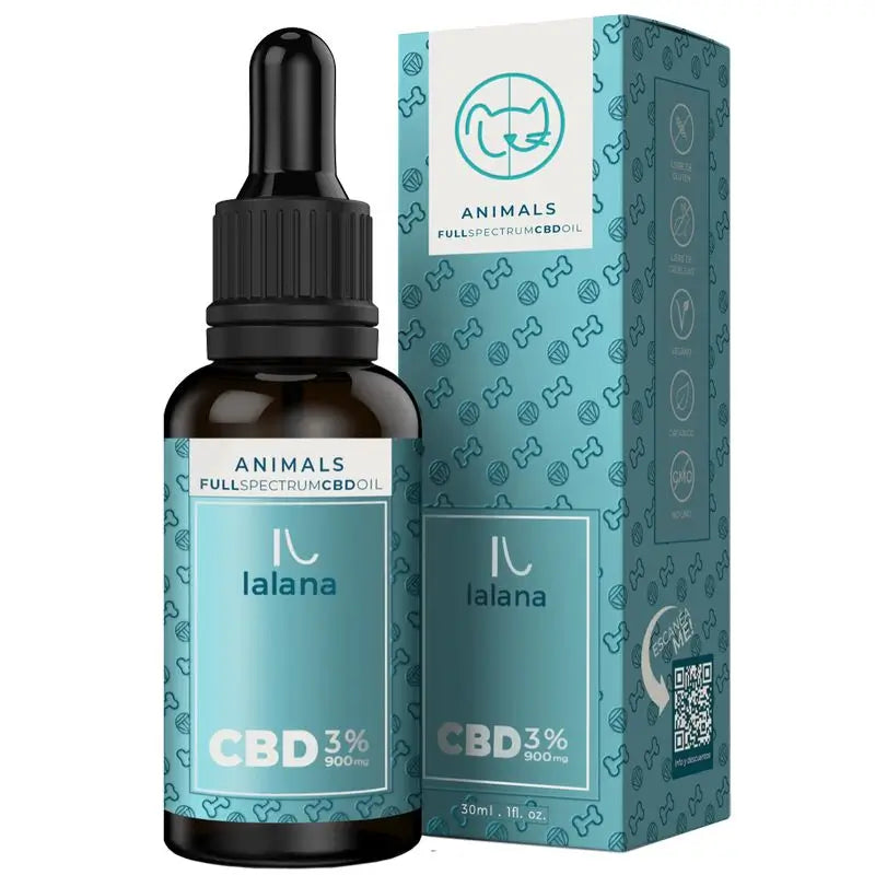 Lalana Animali Olio di Cbd 3% , 30 ml