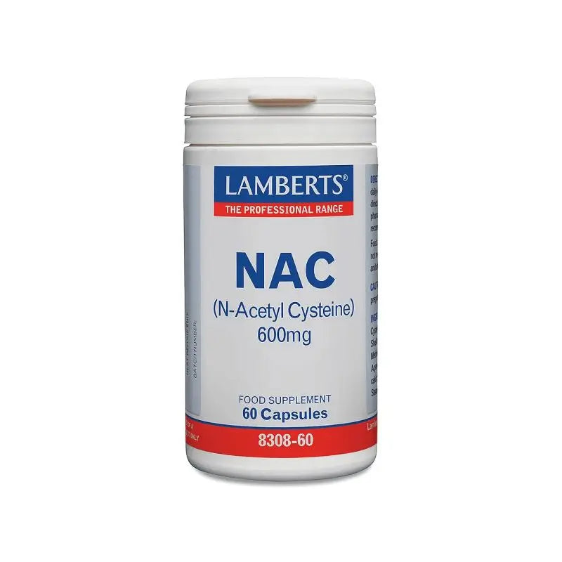 Lamberts Nac (N-acetilcisteina) 600Mg, 60 compresse