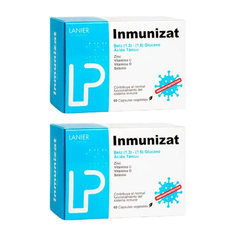 Lanier Pharma Inmunizat Integratore alimentare, 2X60 capsule vegetali