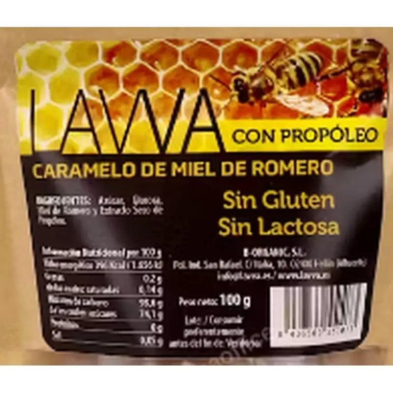Lavva Miele Rosmarino Propoli Caramelle 1Kg.