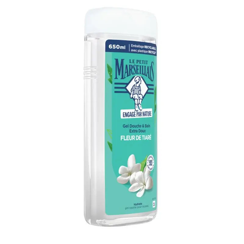 Le Petit Marseillais Gel doccia extra delicato alla fior di tiaré, 650 ml
