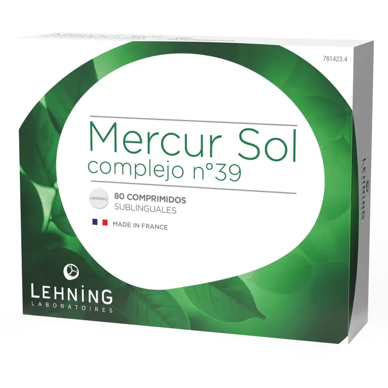 Lehning Mercur Sol Complex No. 39, 80 capsule