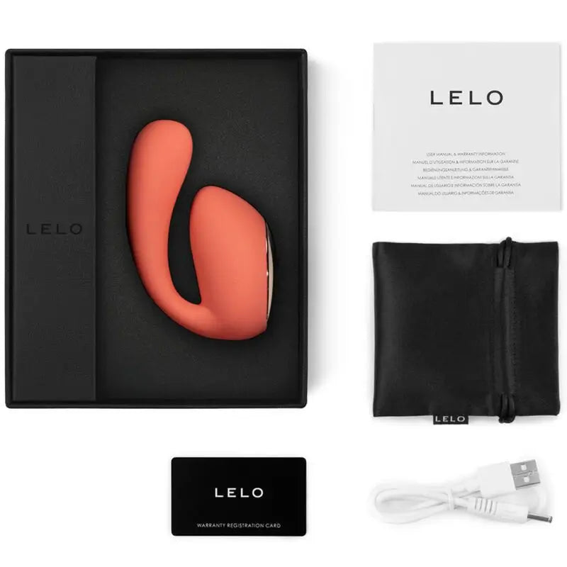 Massaggiatore di coppia Lelo Ida Wave Coral